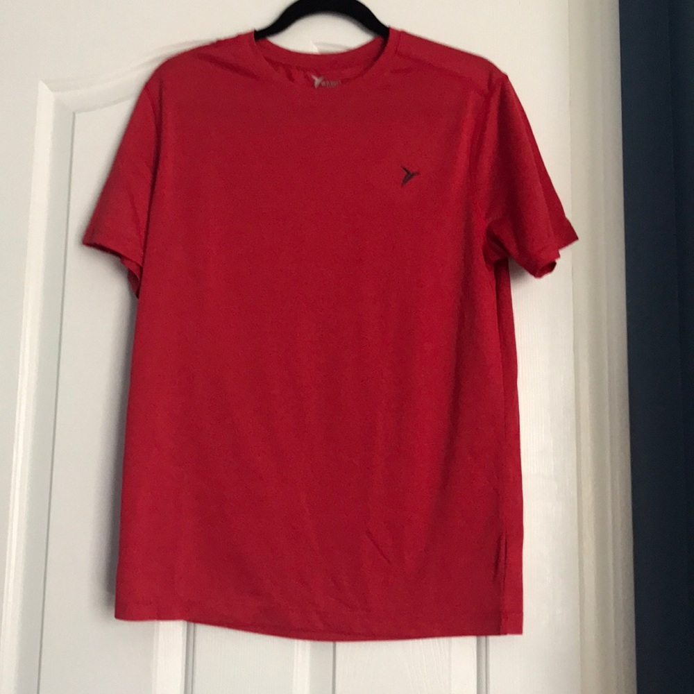 Old Navy Active Red Exercise Short Sleeve